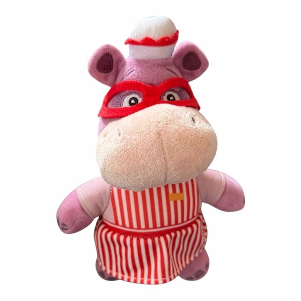 Disney Jr Doc McStuffins 8” Hallie Hippo Plush Stuffed Animal